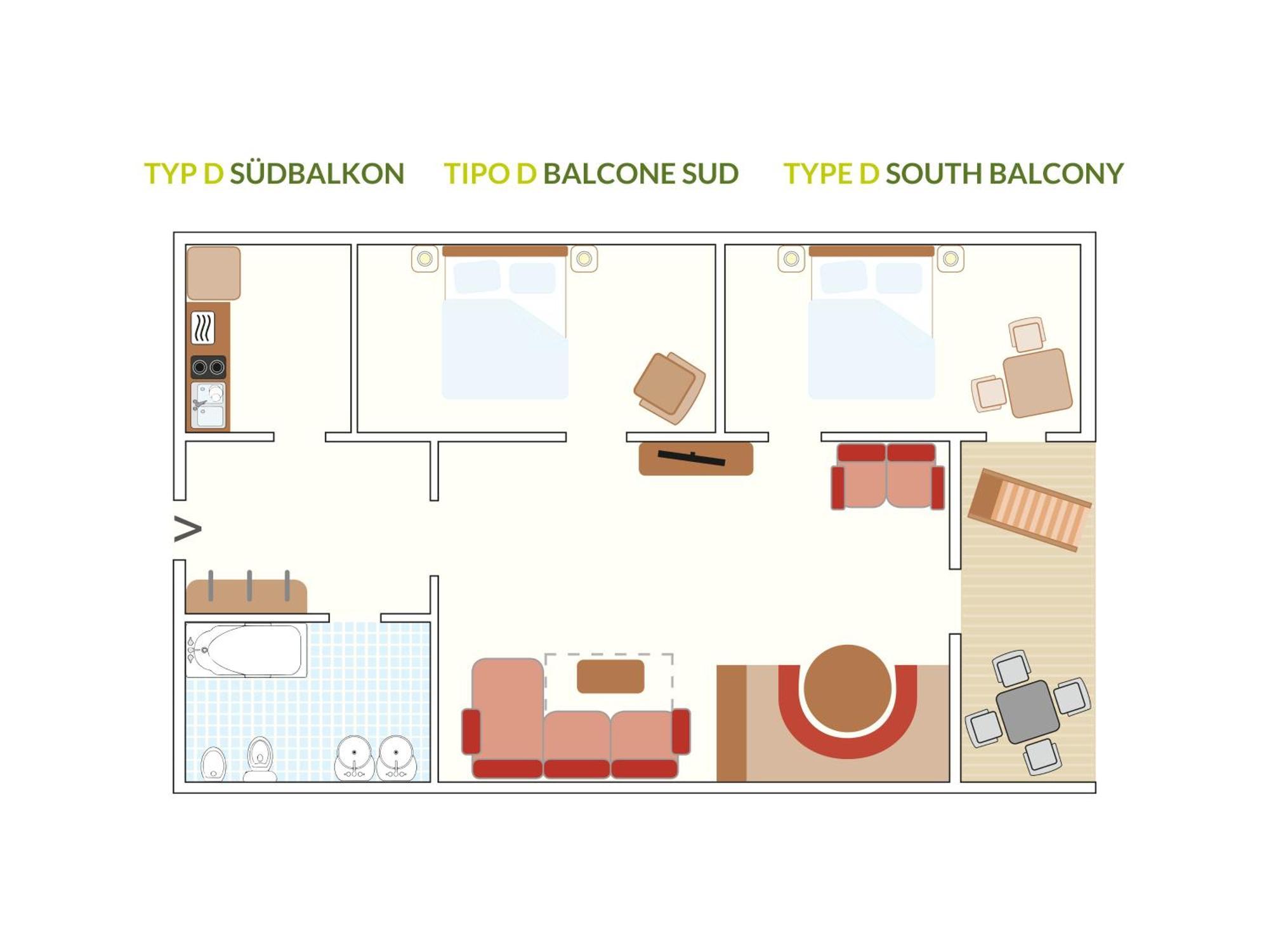 Hotel Appartement Inge Tirolo Luaran gambar
