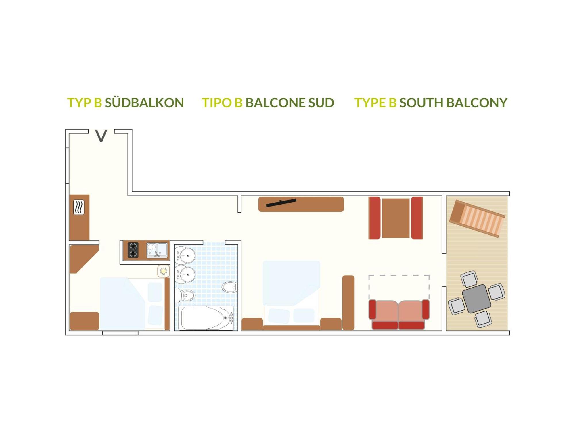 Hotel Appartement Inge Tirolo Luaran gambar